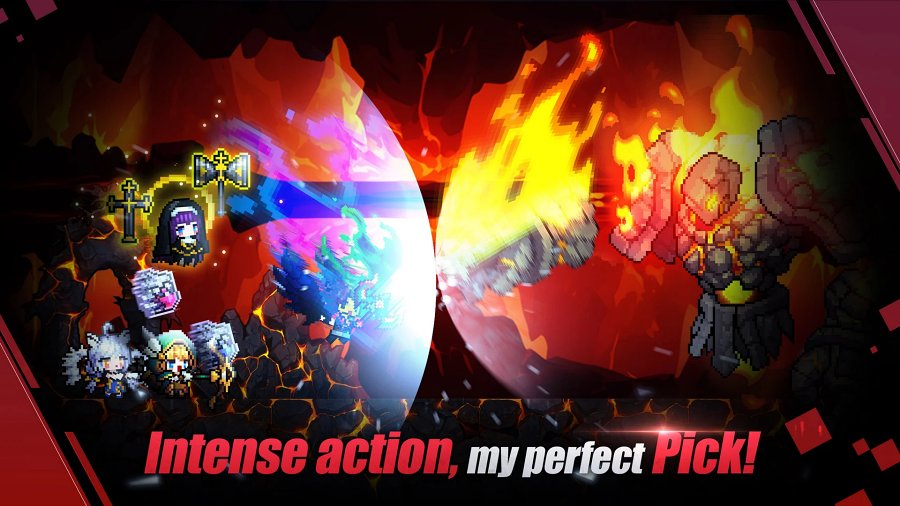 Pixel Heroic Legend เกมมือถือ Idle Party จัดทีมหลากหลายคลาสออกผจญภัย 8 Pixel Heroic Legend Announced