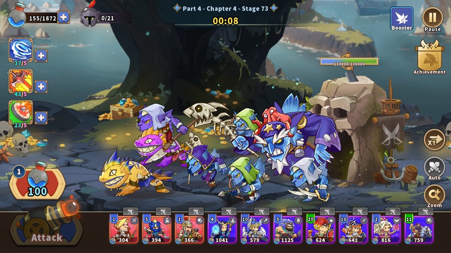 Castle War Defense เกมมือถือ Tower Defense กราฟิกการ์ตูนสวยงาม 5 Castle War Defense Launches