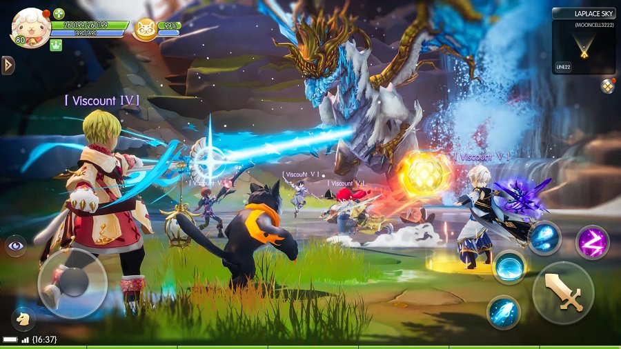 Tales of Wind: Radiant Rebirth เกมแอ็กชั่น MMORPG ออกผจญภัยในกราฟิกอลังการบนมือถือและพีซี 6 Tales of Wind: Radiant Rebirth Announced