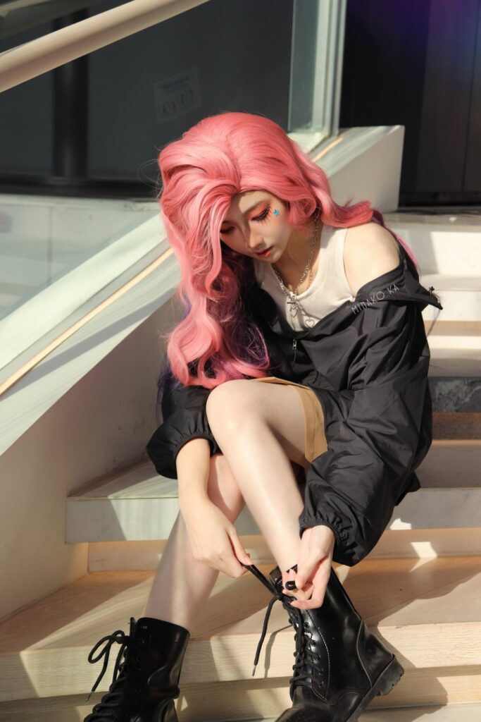 คุณมินาโกะกับการแปลงโฉมเป็น Seraphine จาก League of Legends 5 Seraphine League of Legends Cosplay by Minako