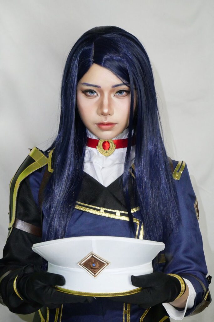 คุณชมพู่โชว์ผลงานการแปลงโฉมเป็น Caitlyn จาก League of Legends 5 Caitlyn League of Legends Cosplay by Chomphu