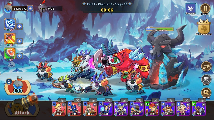 Castle War Defense เกมมือถือ Tower Defense กราฟิกการ์ตูนสวยงาม 7 Castle War Defense Launches