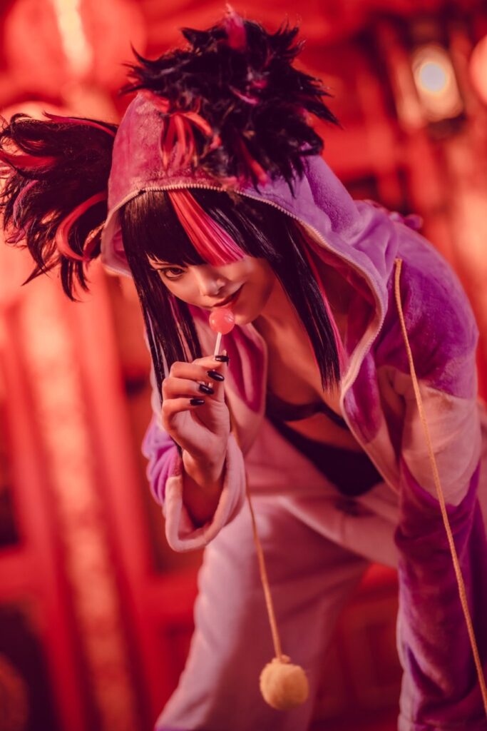 คอสเพลย์ Juri จาก Street Fighter VI ฝีมือ Mamichi 7 Street Fighter VI Cosplay by Mamichi