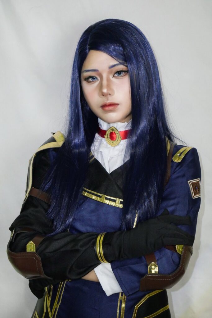 คุณชมพู่โชว์ผลงานการแปลงโฉมเป็น Caitlyn จาก League of Legends 6 Caitlyn League of Legends Cosplay by Chomphu