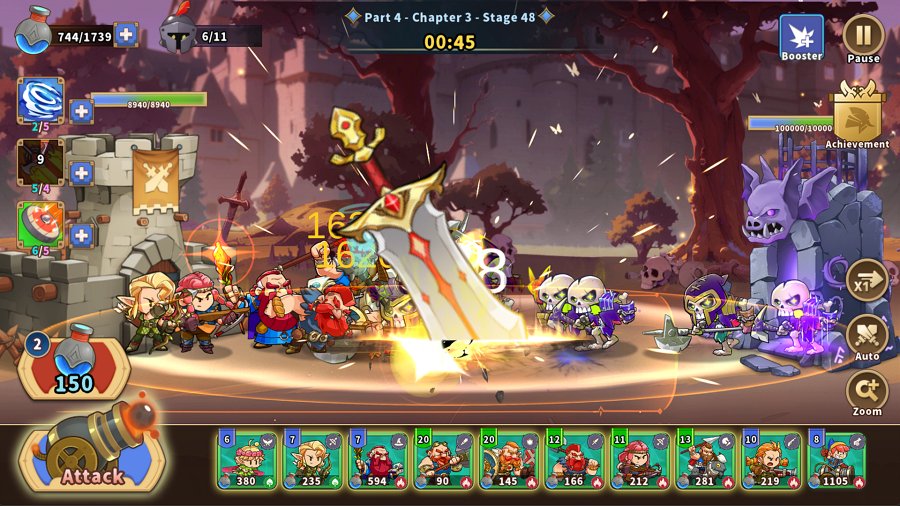 Castle War Defense เกมมือถือ Tower Defense กราฟิกการ์ตูนสวยงาม 8 Castle War Defense Launches