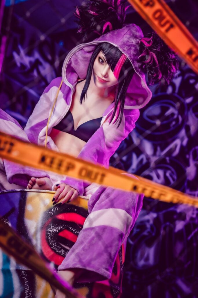 คอสเพลย์ Juri จาก Street Fighter VI ฝีมือ Mamichi 3 Street Fighter VI Cosplay by Mamichi