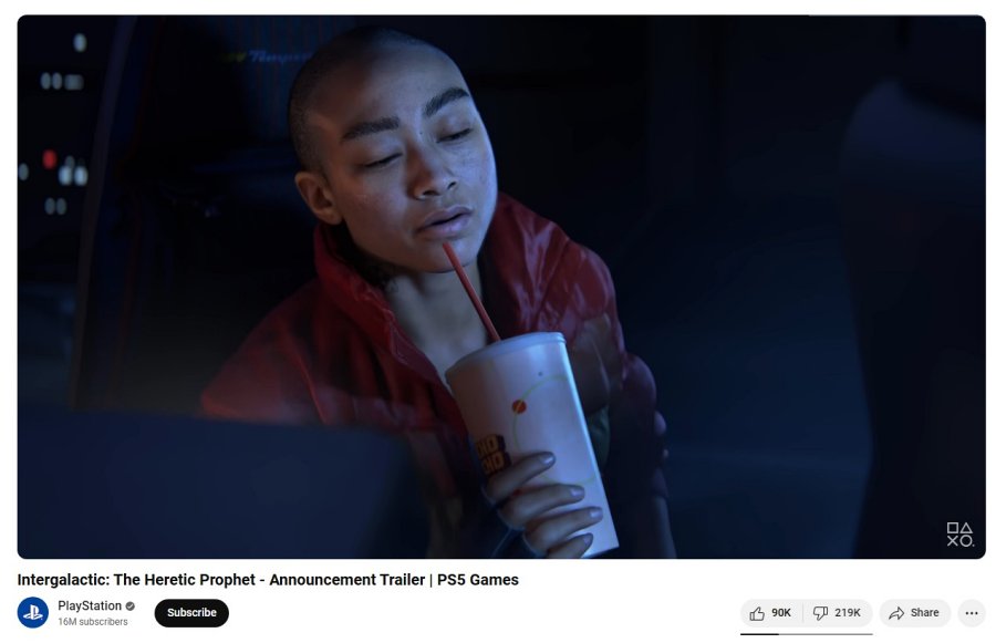 Intergalactic: The Heretic Prophet มียอดดิสไลก์ทะลุ 2 แสนครั้ง 2 Intergalactic: The Heretic Prophet Overwhelmed by Dislikes