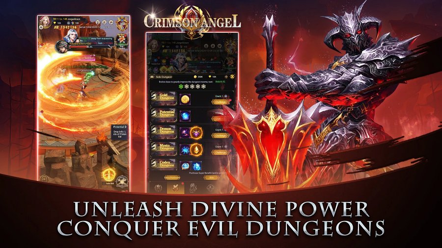 Crimson Angel เกมมือถือ ARPG ในโลกแห่งเวทมนตร์ 5 Crimson Angel Pre Registration Launches