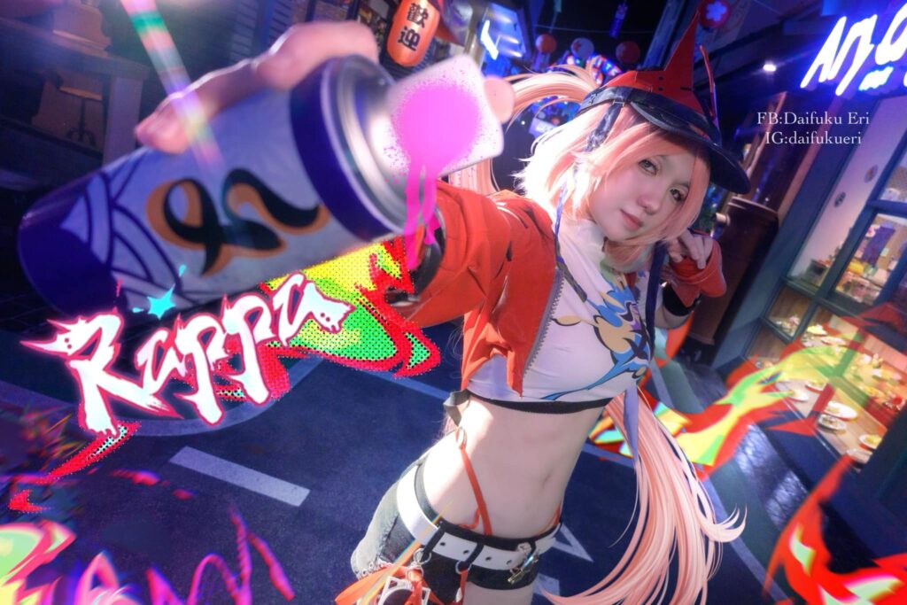 คุณเชอริชสวมบทเป็น Rappa จาก Honkai: Star Rail 3 Rappa Honkai: Star Rail Cosplay by Daifuku Eri