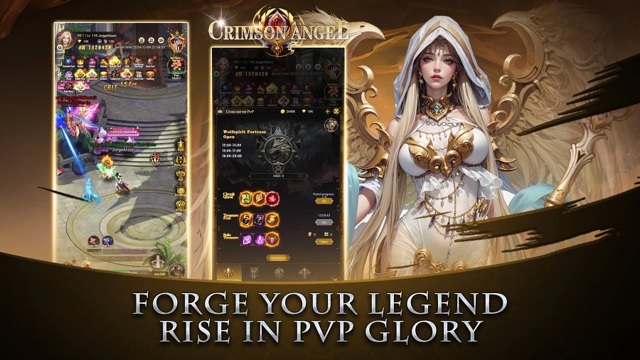 Crimson Angel เกมมือถือ ARPG ในโลกแห่งเวทมนตร์ 7 Crimson Angel Pre Registration Launches