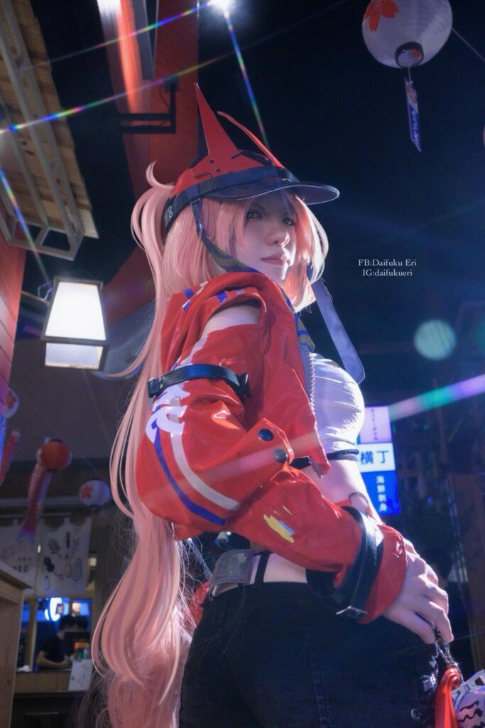 คุณเชอริชสวมบทเป็น Rappa จาก Honkai: Star Rail 6 Rappa Honkai: Star Rail Cosplay by Daifuku Eri