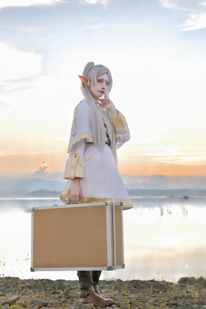 สาวไทยแต่งคอสเพลย์เป็น Frieren จาก Frieren: Beyond Journey's End 4 Frieren Frieren: Beyond Journey's End Cosplay by Chiro