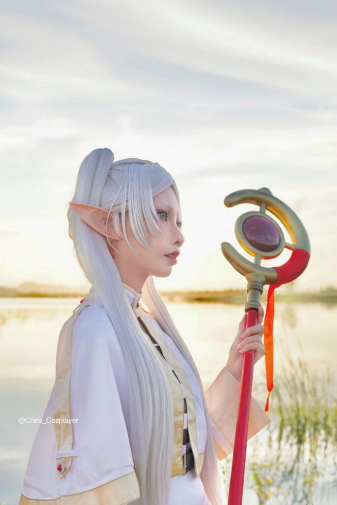 สาวไทยแต่งคอสเพลย์เป็น Frieren จาก Frieren: Beyond Journey's End 6 Frieren Frieren: Beyond Journey's End Cosplay by Chiro