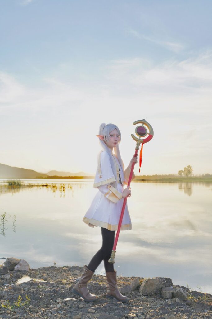 สาวไทยแต่งคอสเพลย์เป็น Frieren จาก Frieren: Beyond Journey's End 5 Frieren Frieren: Beyond Journey's End Cosplay by Chiro