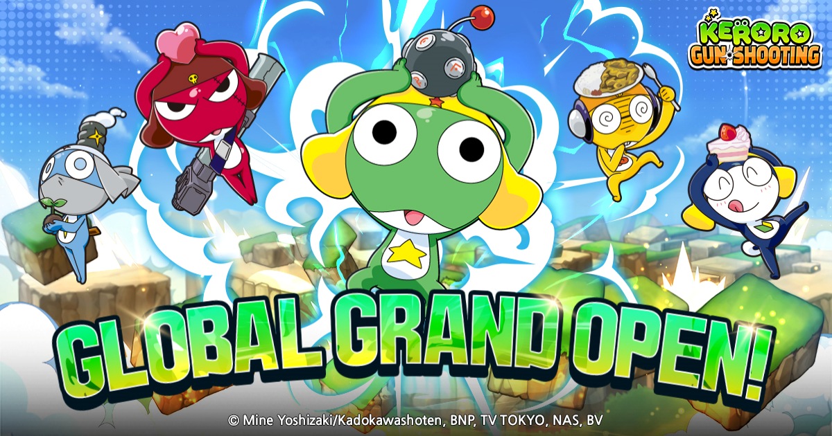 Keroro Gun Shooting เปิดตัวทั่วโลกรวมถึงไทยแล้ว