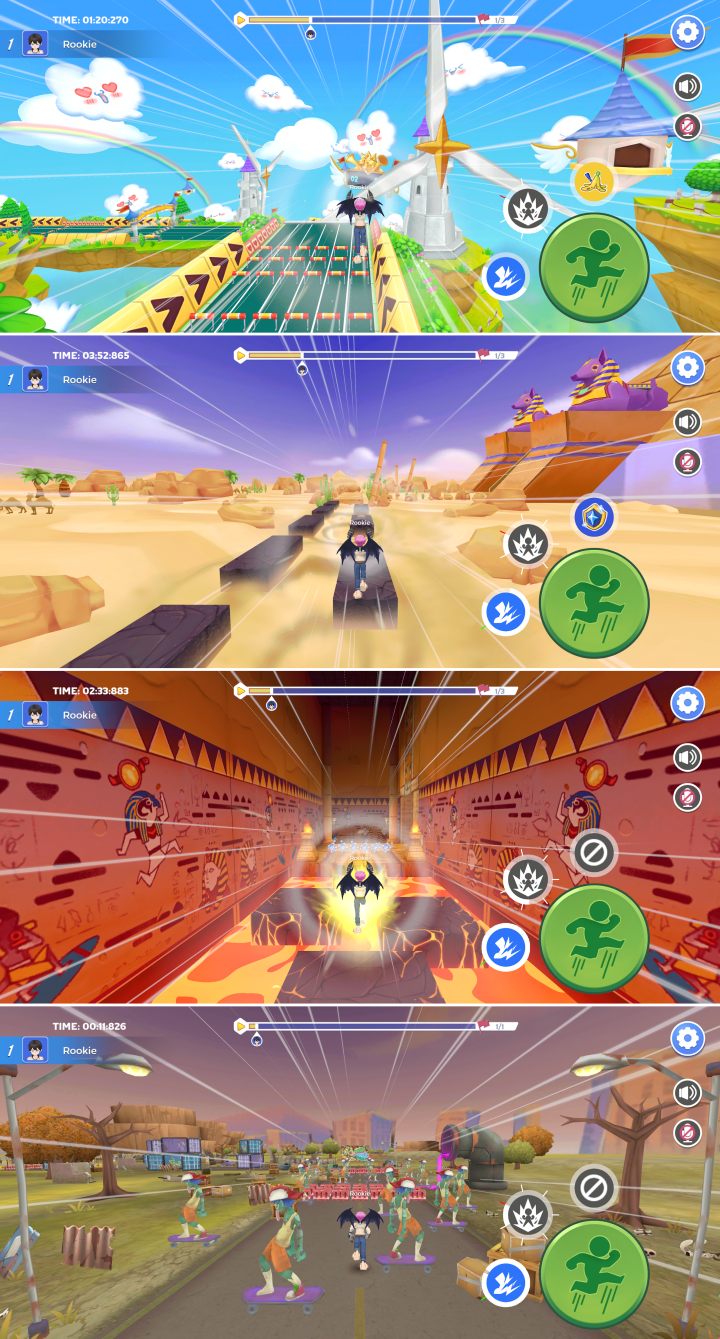 World of Runner เกมมือถือแข่งวิ่งวิบากสุดมันส์ เปิดให้บริการครบทั้ง iOS/Android สโตร์ไทยแล้ว 4 World of Runner เกมมือถือแข่งวิ่งวิบากสุดมันส์ เปิดให้บริการครบทั้ง iOS/Android สโตร์ไทยแล้ว