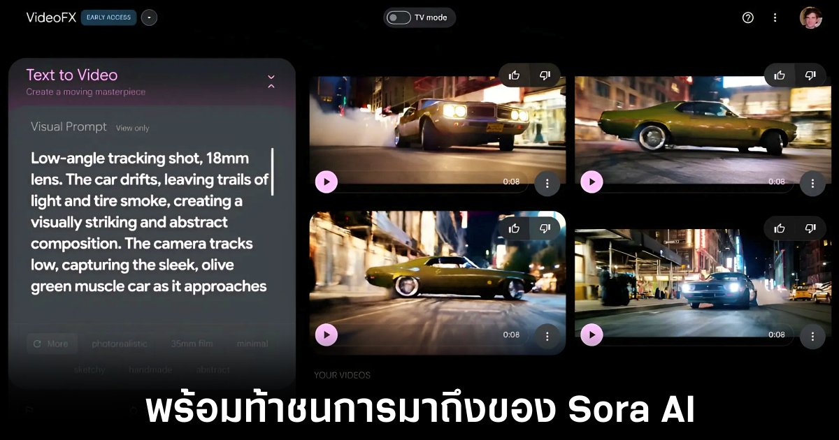 Google DeepMind เปิดตัว Veo 2 AI ท้าชน Sora AI 1 google-deep-mind-veo-2-ai