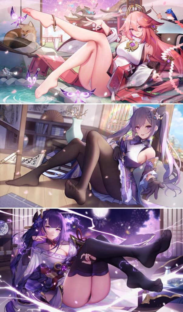 พบสาว ๆ จาก Genshin Impact หนีเที่ยวทะเล 3 พบสาว ๆ จาก Genshin Impact หนีเที่ยวทะเล