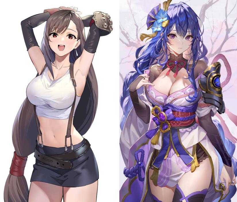 รวมแฟนอาร์ตสาวสวยลายเส้นสุดน่ารักจาก teffish 4 รวมแฟนอาร์ตสาวสวยลายเส้นสุดน่ารักจาก teffish