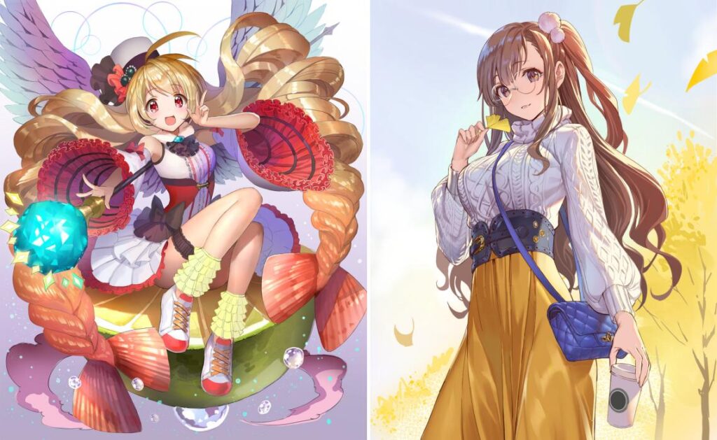 รวมแฟนอาร์ตสาวสวยลายเส้นสุดน่ารักจาก teffish 7 รวมแฟนอาร์ตสาวสวยลายเส้นสุดน่ารักจาก teffish