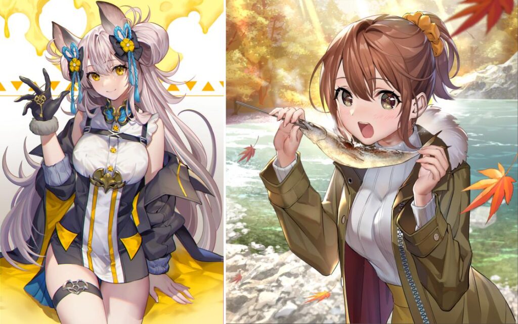 รวมแฟนอาร์ตสาวสวยลายเส้นสุดน่ารักจาก teffish 8 รวมแฟนอาร์ตสาวสวยลายเส้นสุดน่ารักจาก teffish