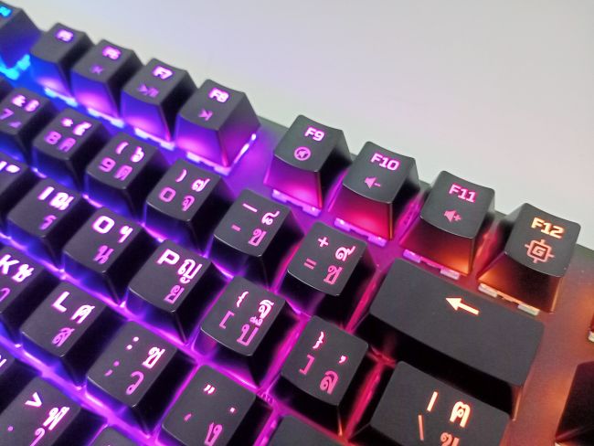 [รีวิว] HyperX Alloy Origins คีย์บอร์ดเกมมิ่ง Blue Switch พร้อมไฟ RGB สุดหลากหลาย