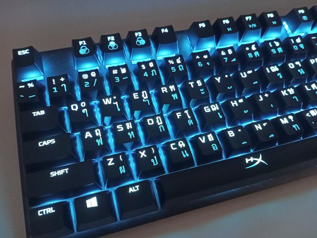 [รีวิว] HyperX Alloy Origins คีย์บอร์ดเกมมิ่ง Blue Switch พร้อมไฟ RGB สุดหลากหลาย