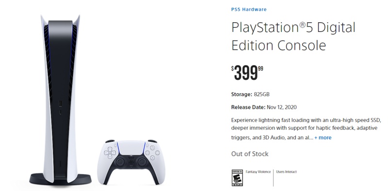 PS5 หมดลงในเวลาไม่ถึง 10 นาทีหลังเปิดขายรอบสอง 2 PS5 หมดลงในเวลาไม่ถึง 10 นาทีหลังเปิดขายรอบสอง