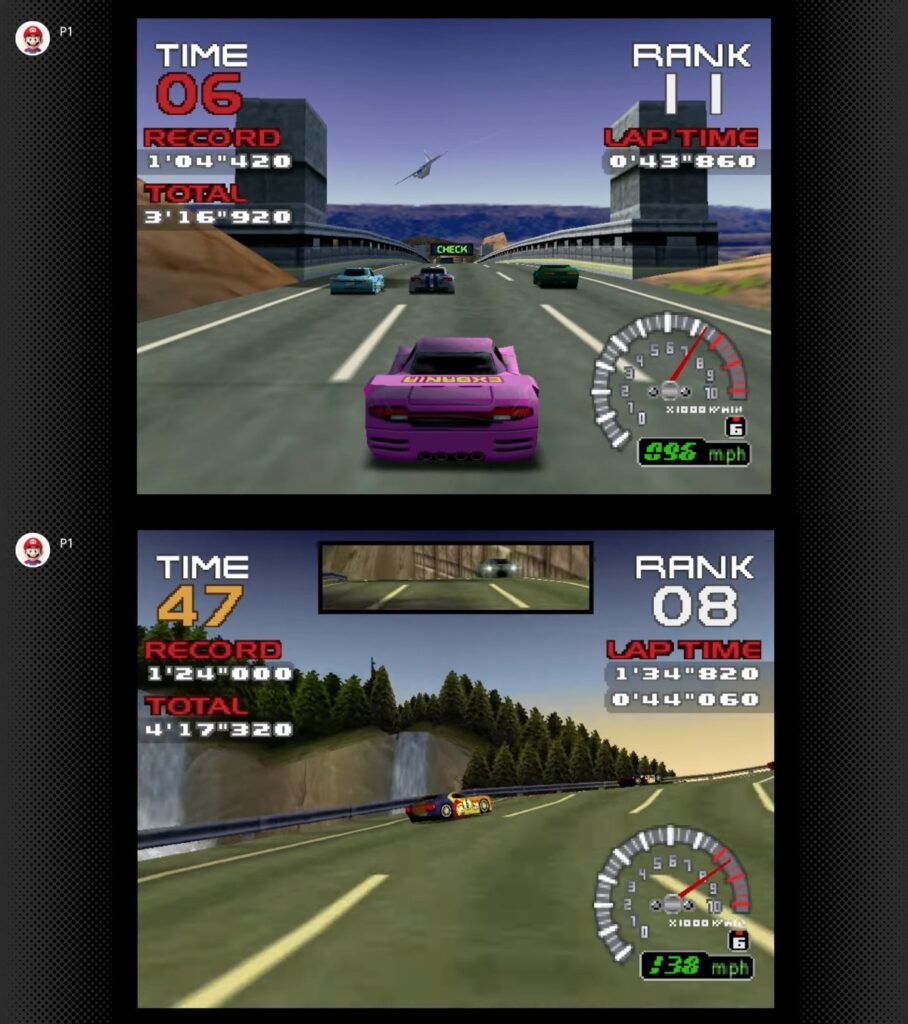 Ridge Racer 64 เปิดให้เล่นบน Nintendo Switch Online แล้ว 3 Ridge Racer 64 เปิดให้เล่นบน Nintendo Switch ฟรีแล้ว