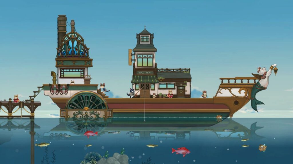 เกมตกปลา เกมทำฟาร์ม น่าเล่น cozy เกมชิลๆ