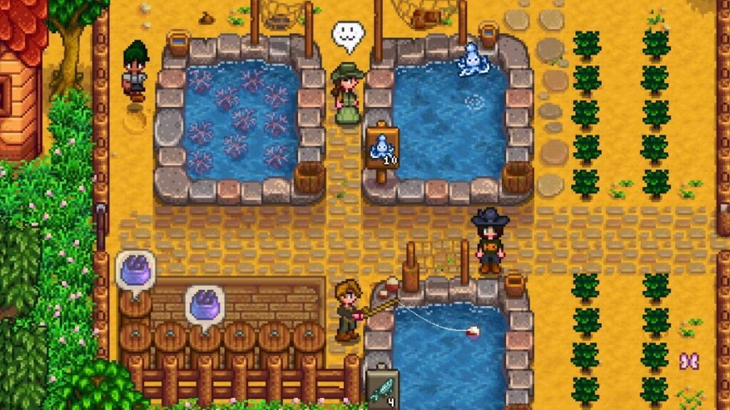 เกมตกปลา เกมทำฟาร์ม น่าเล่น cozy เกมชิลๆ