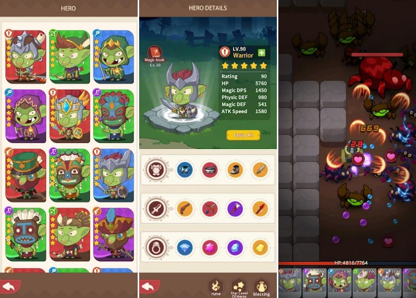 Goblin Survivors เกมมือถือ RPG นำทัพก๊อบลินสุดป่วน ตะลุยดันเจี้ยน ล่าสมบัติ 3 Goblin Survivors
