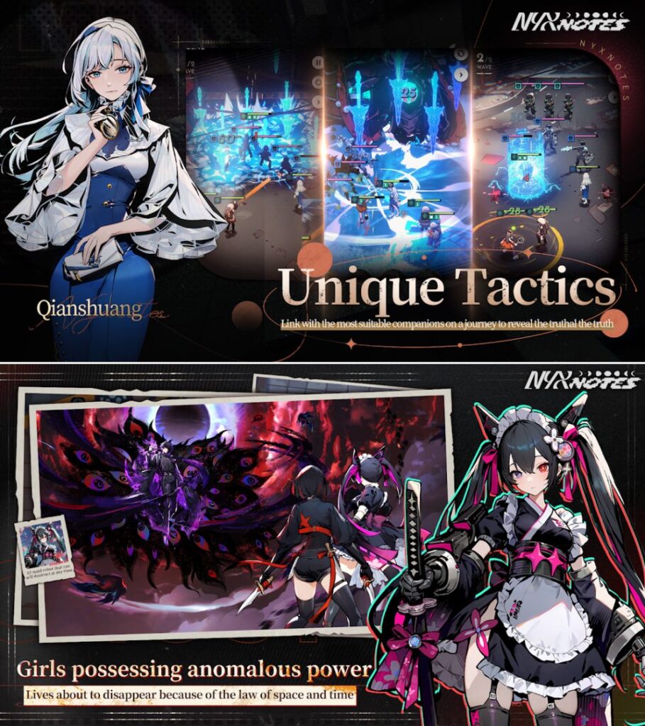 Nyx Notes เกมมือถือ Turn-base RPG ร่วมภารกิจไขปริศนาต่างมิติ! 2 Nyx Notes