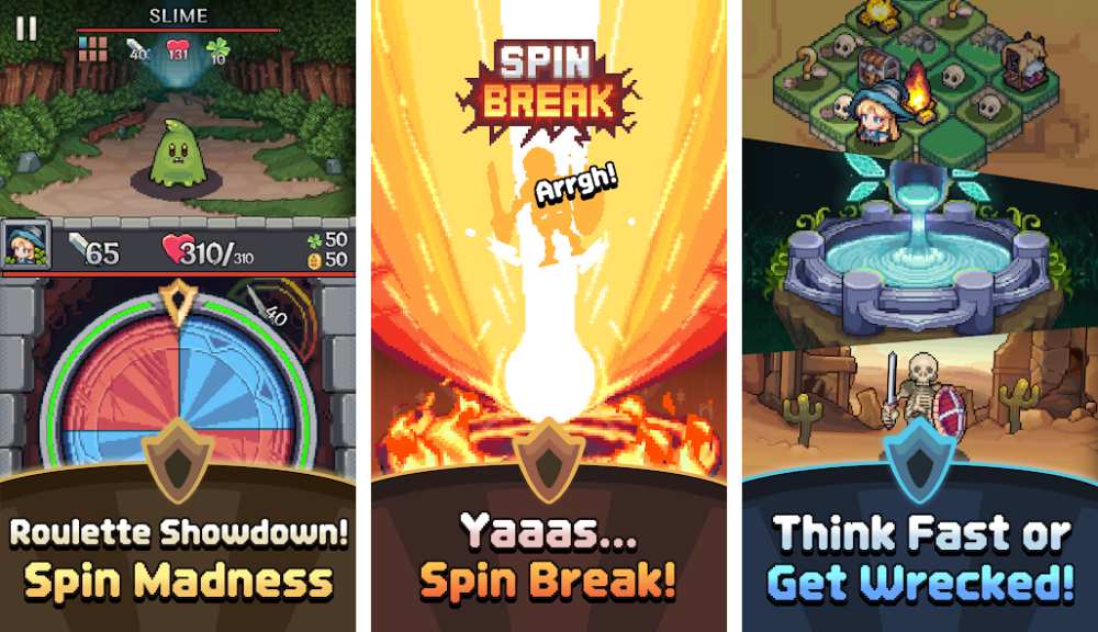 Spin Break: Roulette Battle เปิดให้บริการบนสโตร์ไทยแล้ว 4 Spin Break