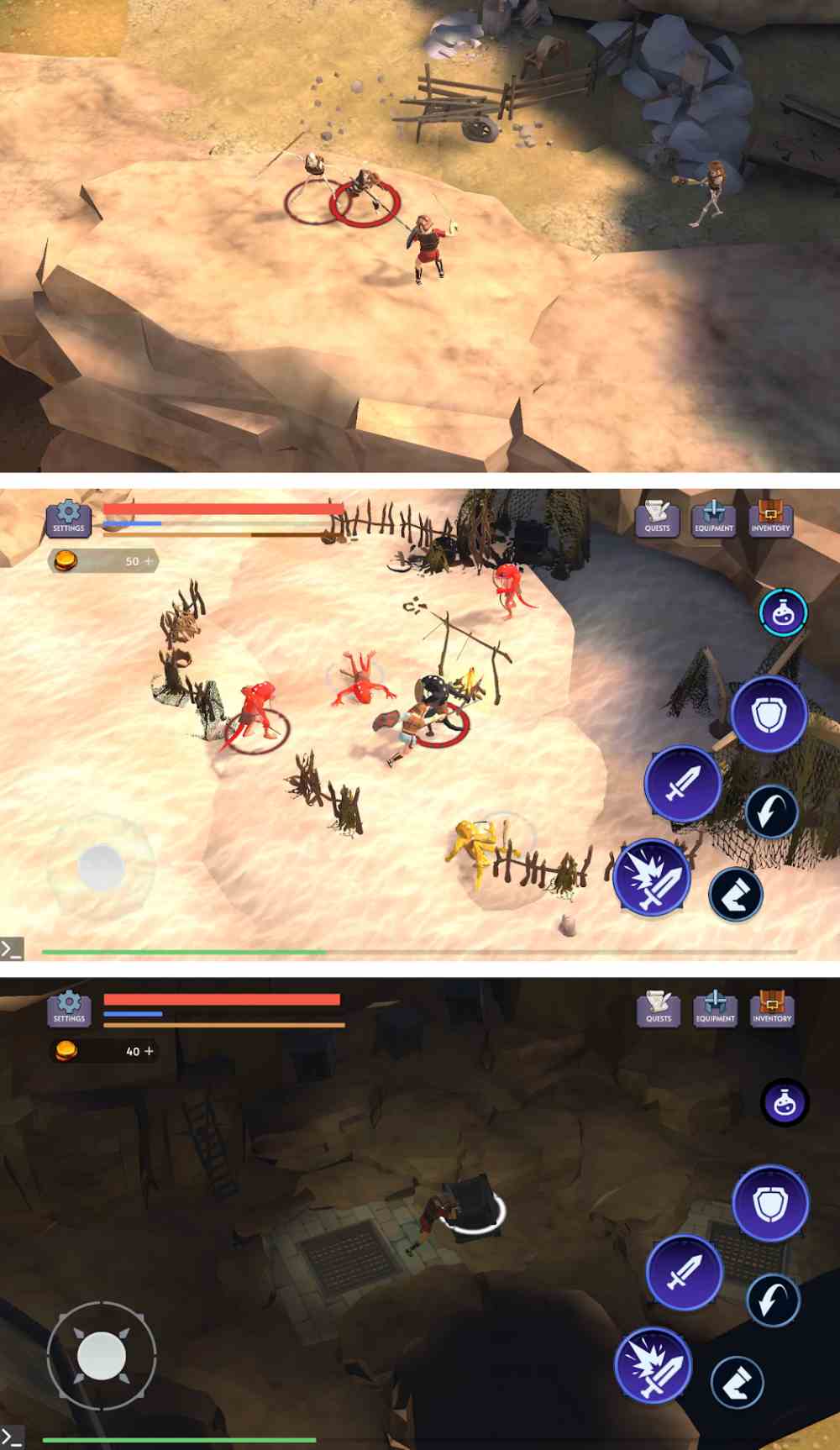 Titan Soul เกมมือถือ Action RPG เล่นออฟไลน์ได้ เปิดให้บริการบนสโตร์ไทยแล้ว 4 Titan Soul