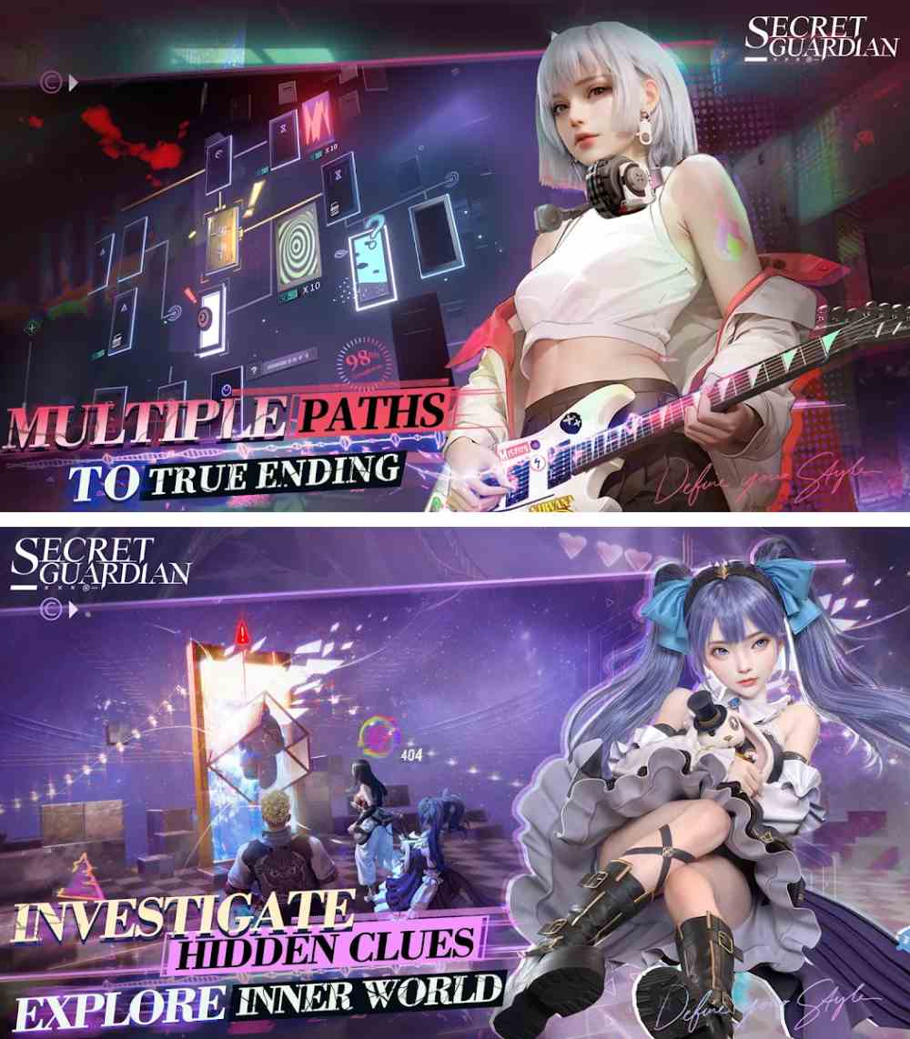 Secret Guardian เกมมือถือ RPG สวมบทนักสืบ ไขปริศนาลับ เลือกตอนจบได้! 3 Secret Guardian