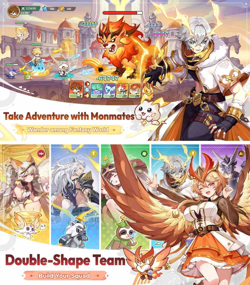 Monmate Master เกมมือถือ Idle Adventure ผจญภัยไปกับมอนเมทแสนซน! 3 Monmate Master
