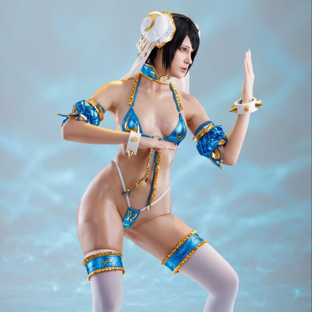 Chun-li and Cammy Street Fighter Cosplay by Jean Wanwan and Sharkparty