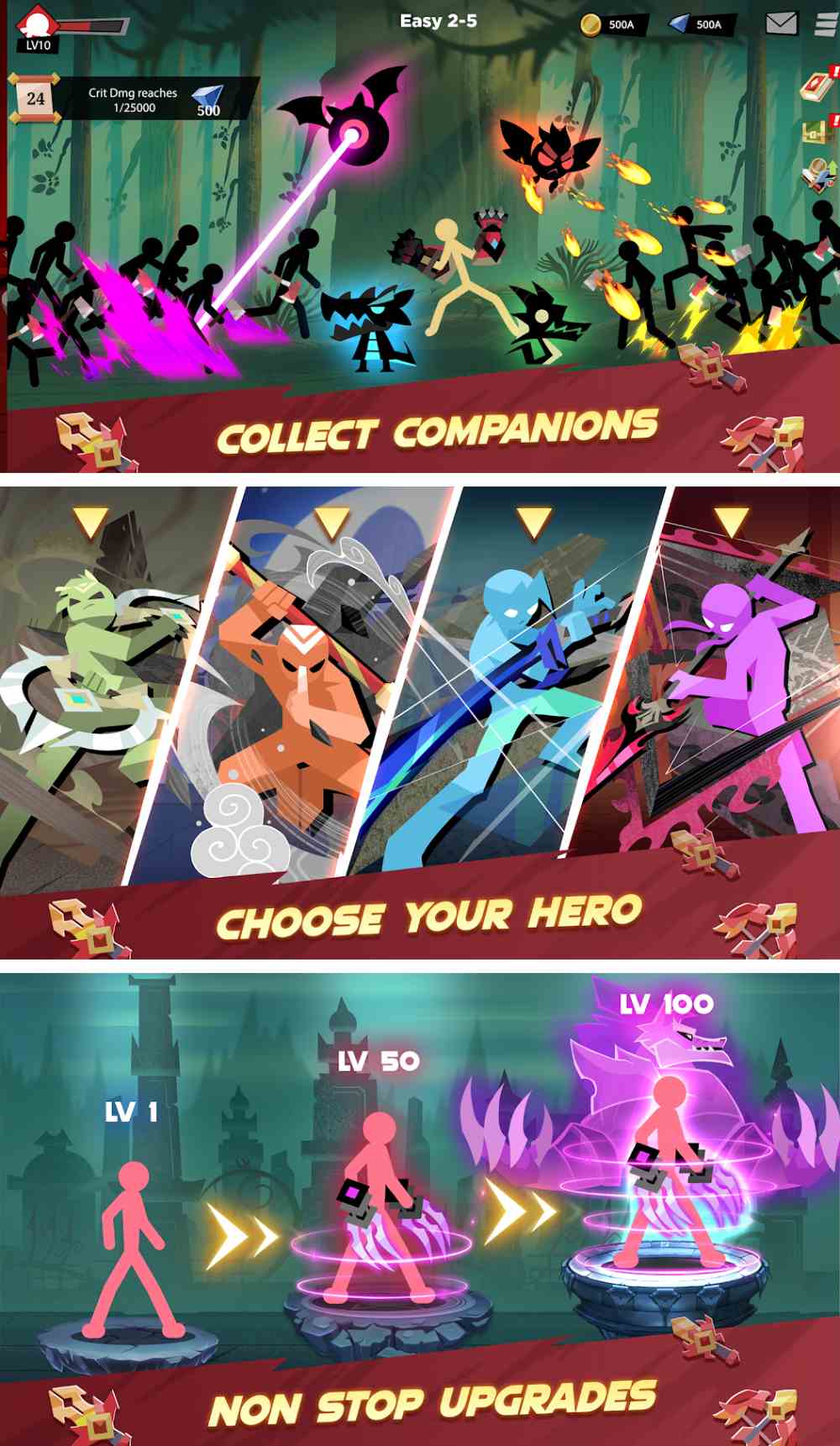 Stickman vs Monster เปิดให้บริการบนสโตร์ไทยแล้ว 3 Stickman vs Monster