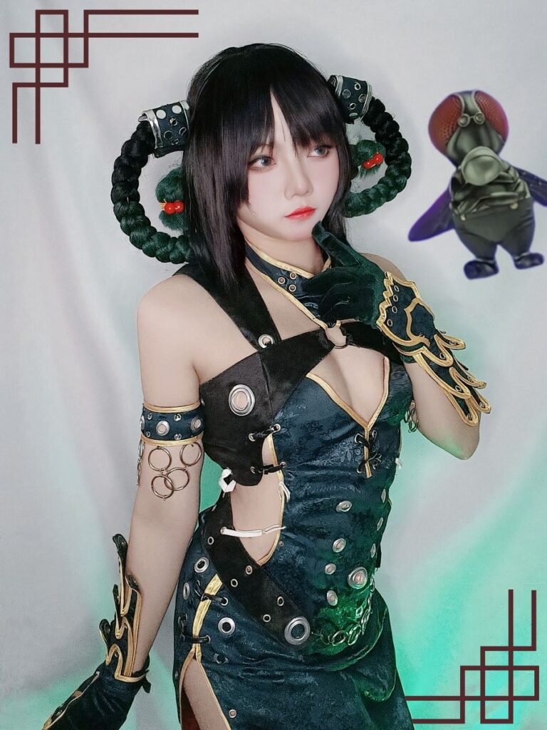 คุณแป้งแปลงโฉมเป็น Mele จาก Juken Sentai Gekiranger 4 Mel Juken Sentai Gekiranger Cosplay by Pang