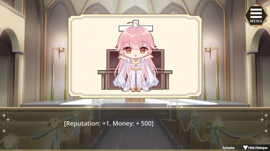 Holy Whore Emily เกม Simulation ติดเรตที่คุณจะได้ติดตามสาวน้อยพัฒนาตนให้เป็นนักบุญ 5 Holy Whore Emily Launches