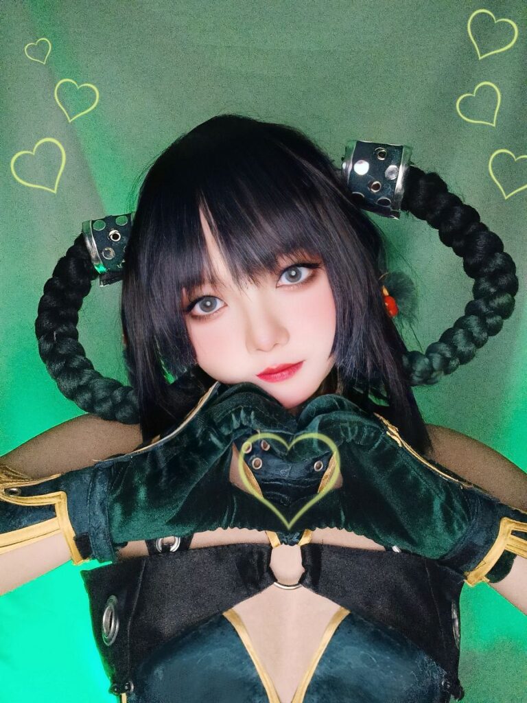 คุณแป้งแปลงโฉมเป็น Mele จาก Juken Sentai Gekiranger 6 Mel Juken Sentai Gekiranger Cosplay by Pang