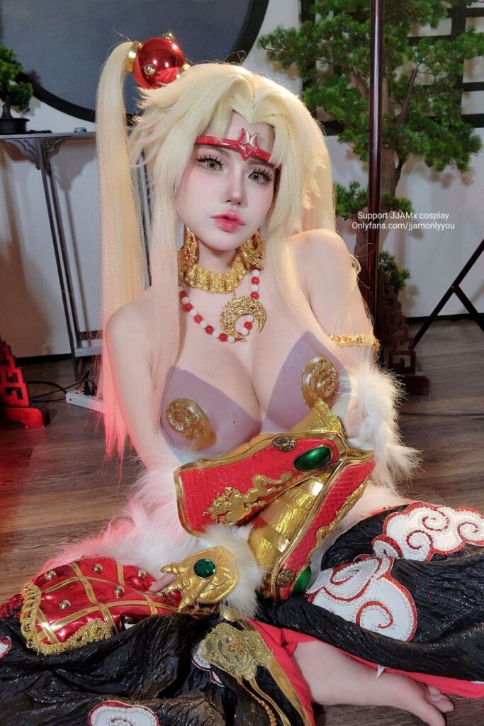 คอสเพลย์ Wukong จาก Black Myth: Wukong ที่แซ่บไม่เกรงใจใคร 3 Wukong Black Myth: Wukong Cosplay by jjamx