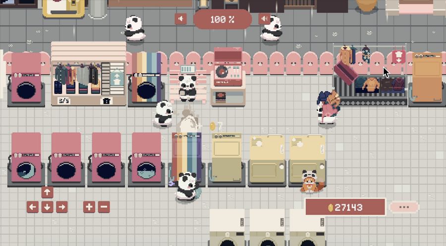 Bao Bao's Cozy Laundromat เกมบริหารร้านซักรีดเล่นครึ่งจอได้พร้อมมีภาษาไทย 4 Baobao's Cozy Laundromat Announced