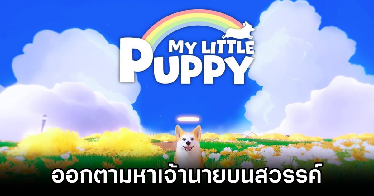 My Little Puppy ออกผจญภัยตามหาเจ้านายบนสวรรค์ 1 My Little Puppy Announced