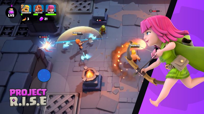 Project R.I.S.E เกมมือถือ Social Action RPG Roguelite 5 Project R.I.S.E Launches