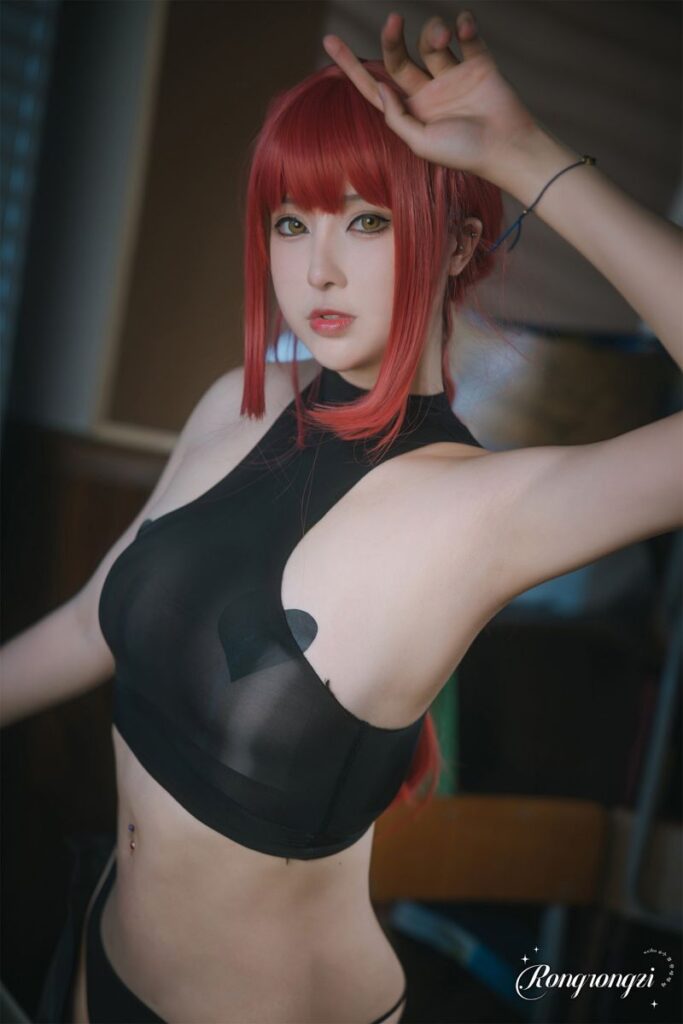 คอสเพลย์ Makima จาก Chainsaw Man เวอร์ชั่นสุดเซ็กซี่จากสาวจีน 3 Makima Chainsaw Man Cosplay by RongRongz