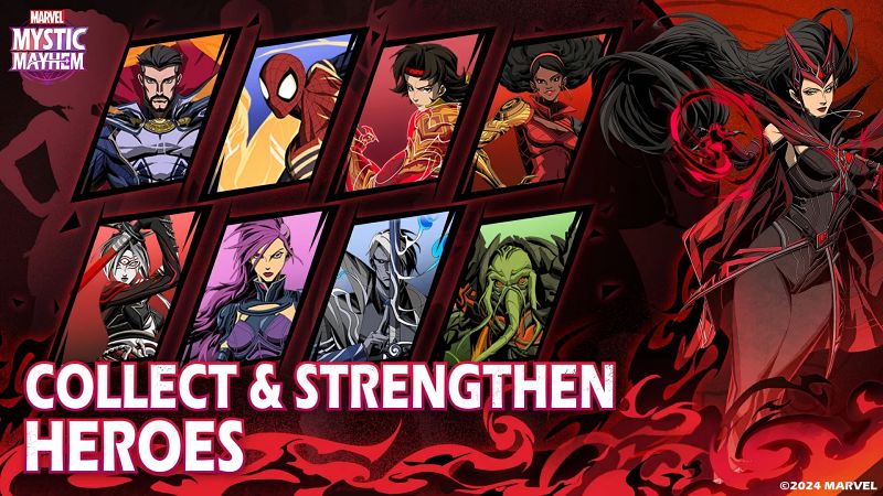 Marvel Mystic Mayhem เกมมือถือ RPG จัดทีม สะสมตัวละครฮีโร่ชื่อดัง 9 Marvel Mystic Mayhem CBT LaunchesOK-standard v2-2x