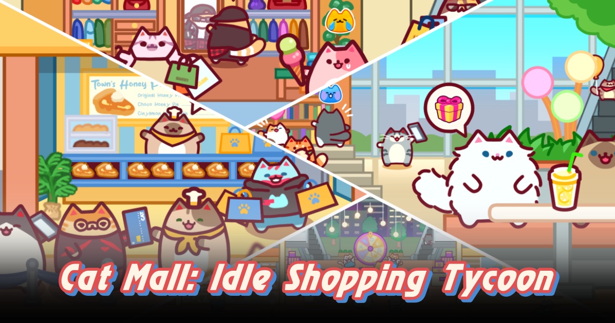Cat Mall: Idle Shopping Tycoon เปิดให้ลงทะเบียนล่วงหน้าบนสโตร์ไทยแล้ว 1 Cat Mall