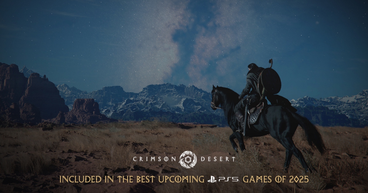 Crimson Desert จาก Pearl Abyss ถูกเสนอชื่อใน "Best New and Upcoming PS5 Games of 2025" ของ PlayStation 1 Crimson Desert จาก Pearl Abyss ถูกเสนอชื่อใน "Best New and Upcoming PS5 Games of 2025" ของ PlayStation